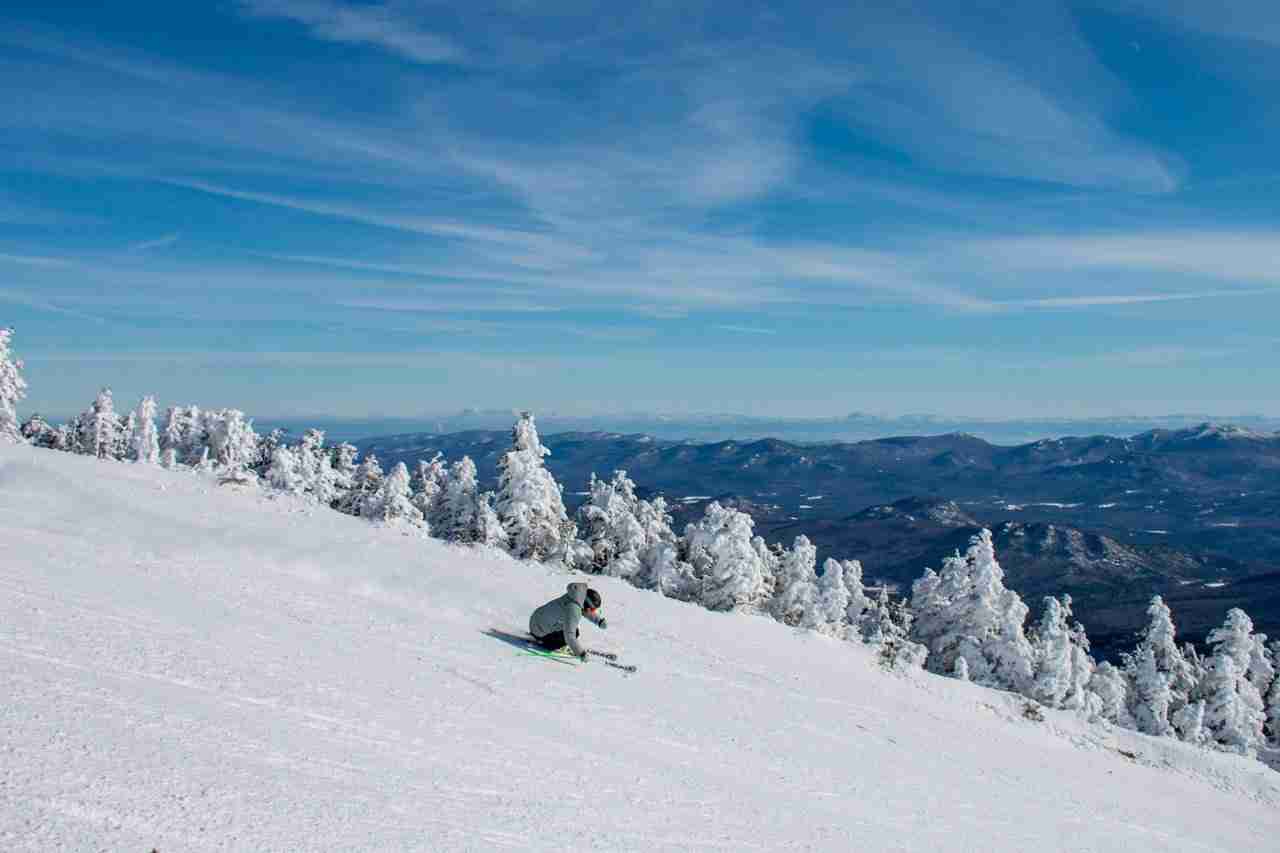 Skier on the Mountain