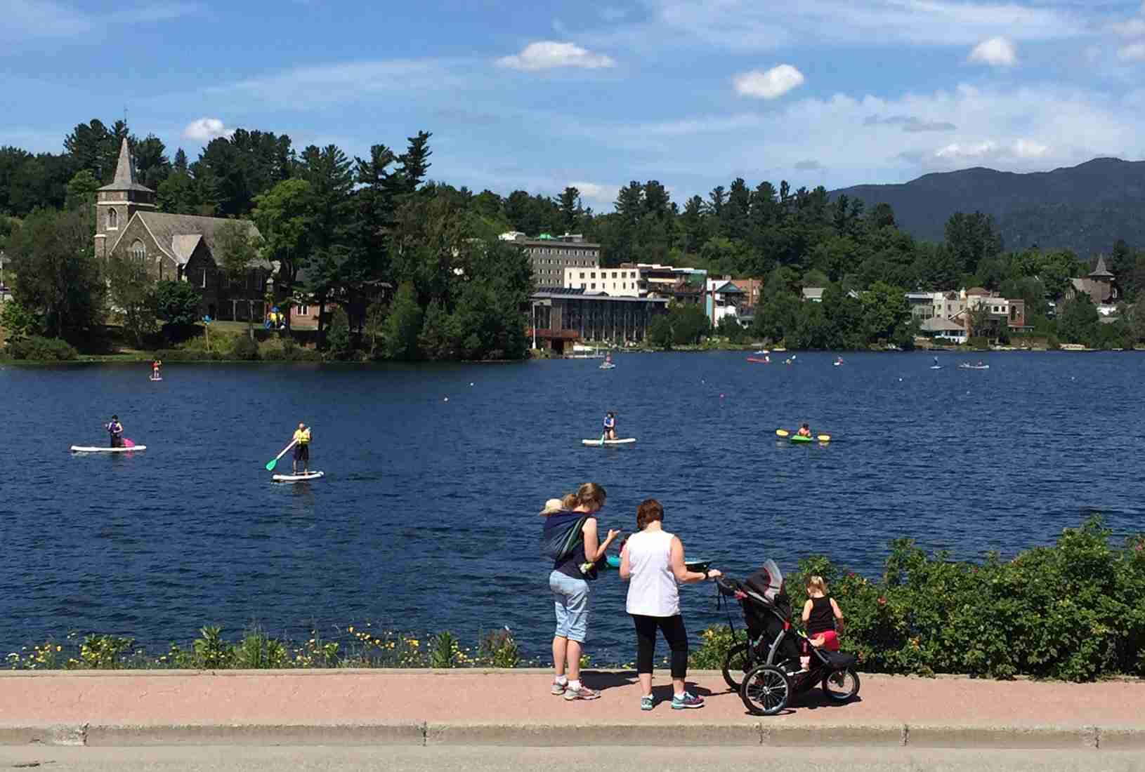 Activities on and around Mirror Lake