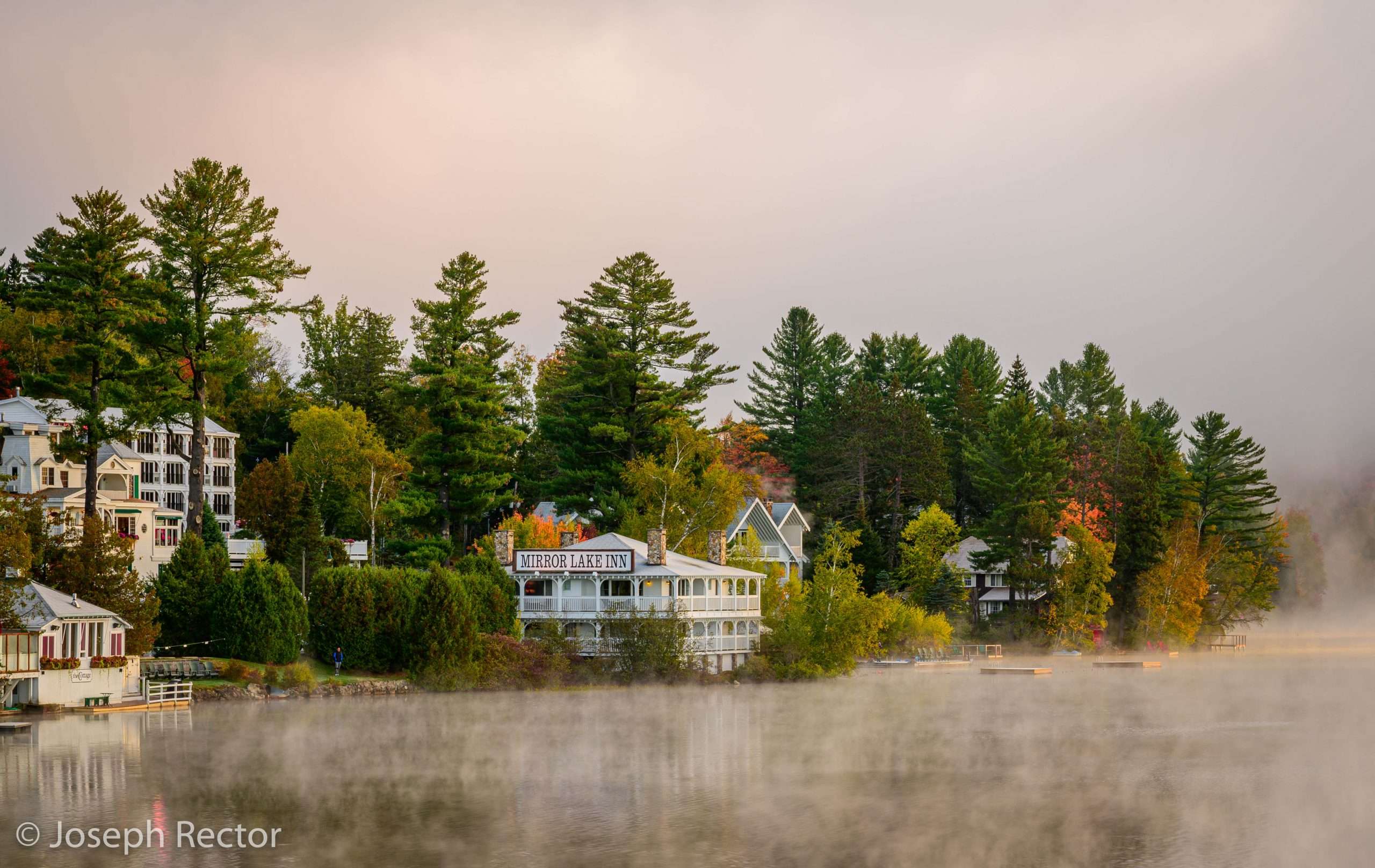 Fog on Mirror Lake