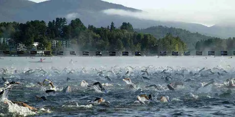Ironman Lake Placid swim