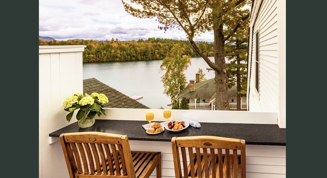 303 porch looking out over the lake
