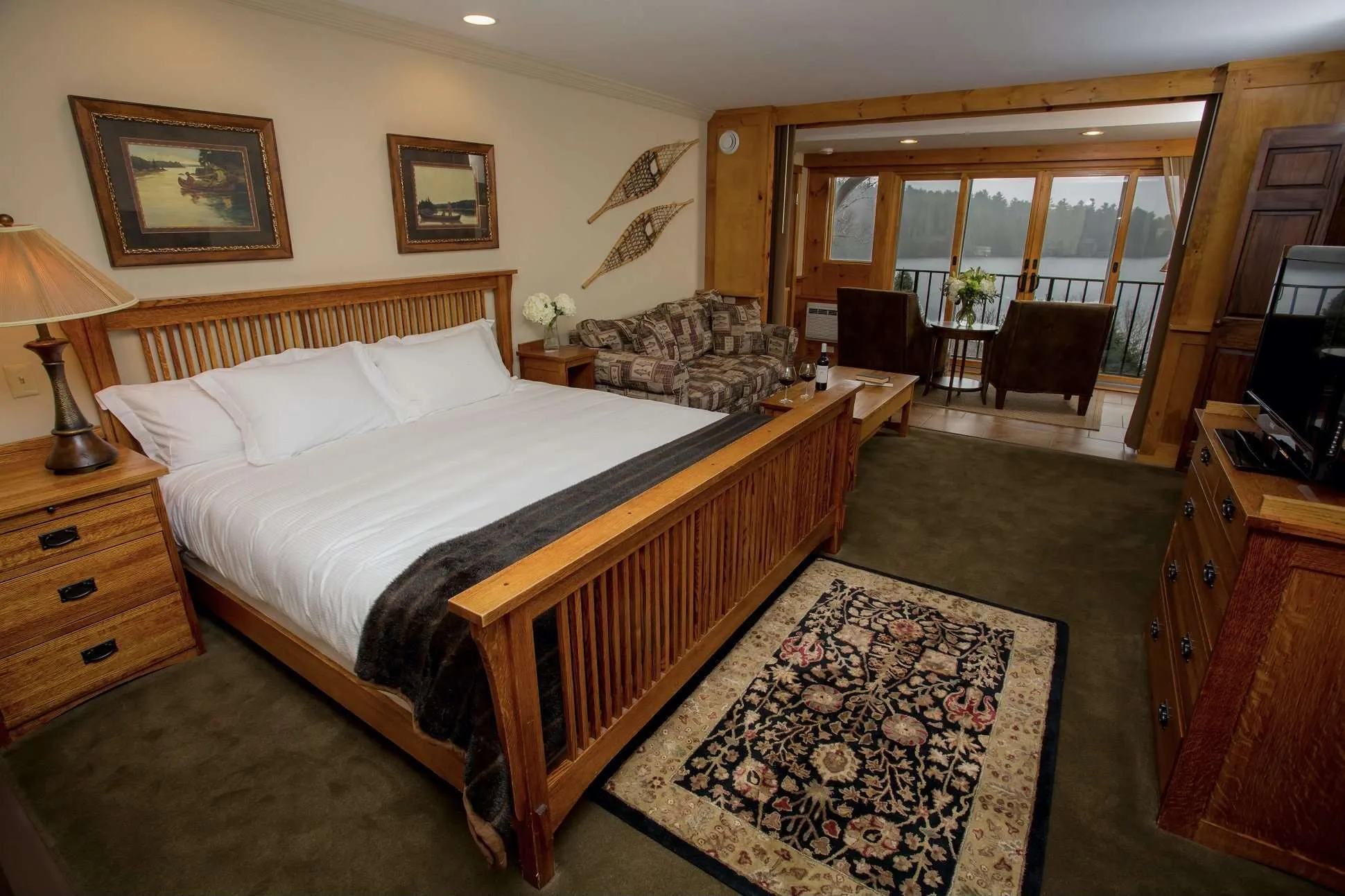 Loons Cove Master Bedroom