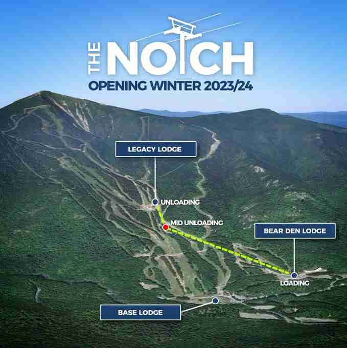 New chairlift at Whiteface Mountain