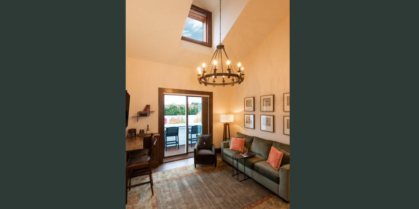 East Branch Living Room Looking out
