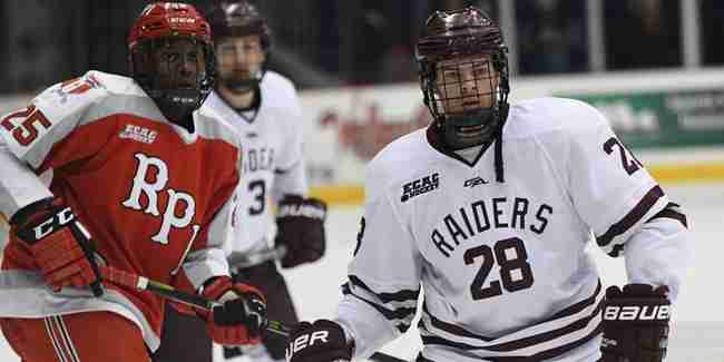 ECAC hockey action