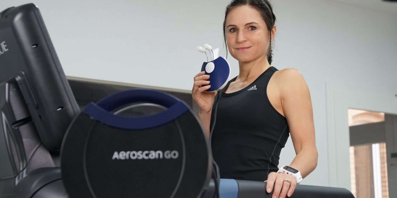 Andrea With Aeroscan Mouth piece