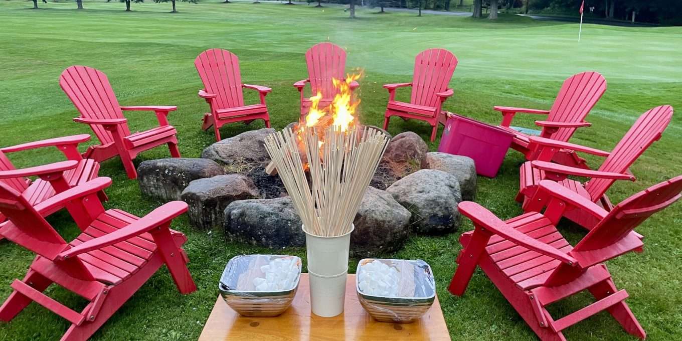 S'mores at Cafe on the Green