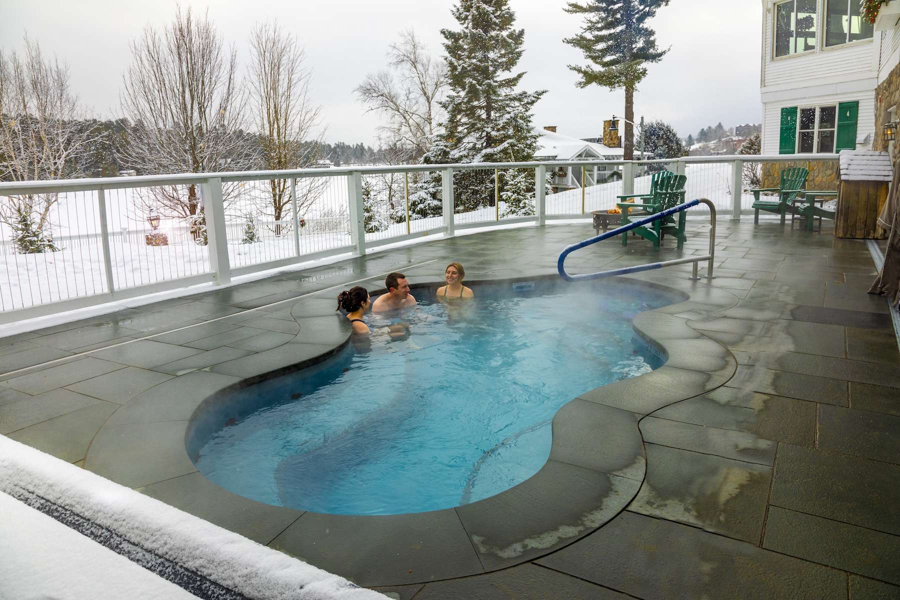 Nordic Spa hot pool