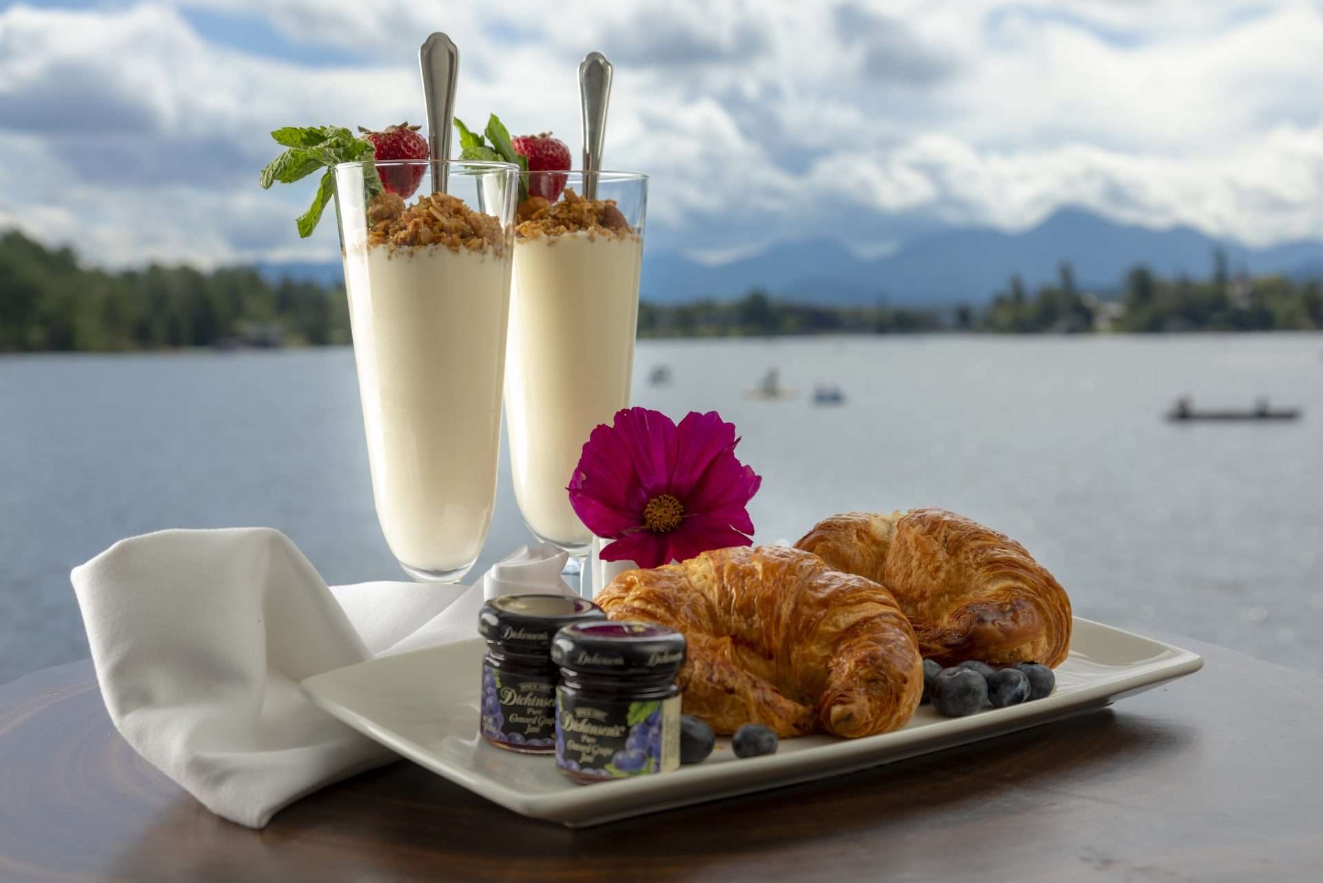Breakfast on the balcony